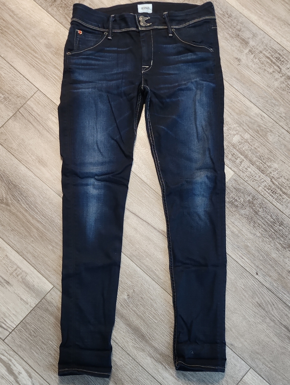 Hudson Jeans Dark Blue Stretch Skinny Women’s Jeans